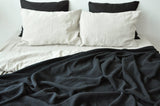 Black waffle coverlet - True Things