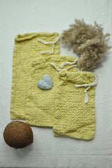 Bread waffle drawstring bag - True Things