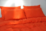 Bright orange duvet cover - True Things