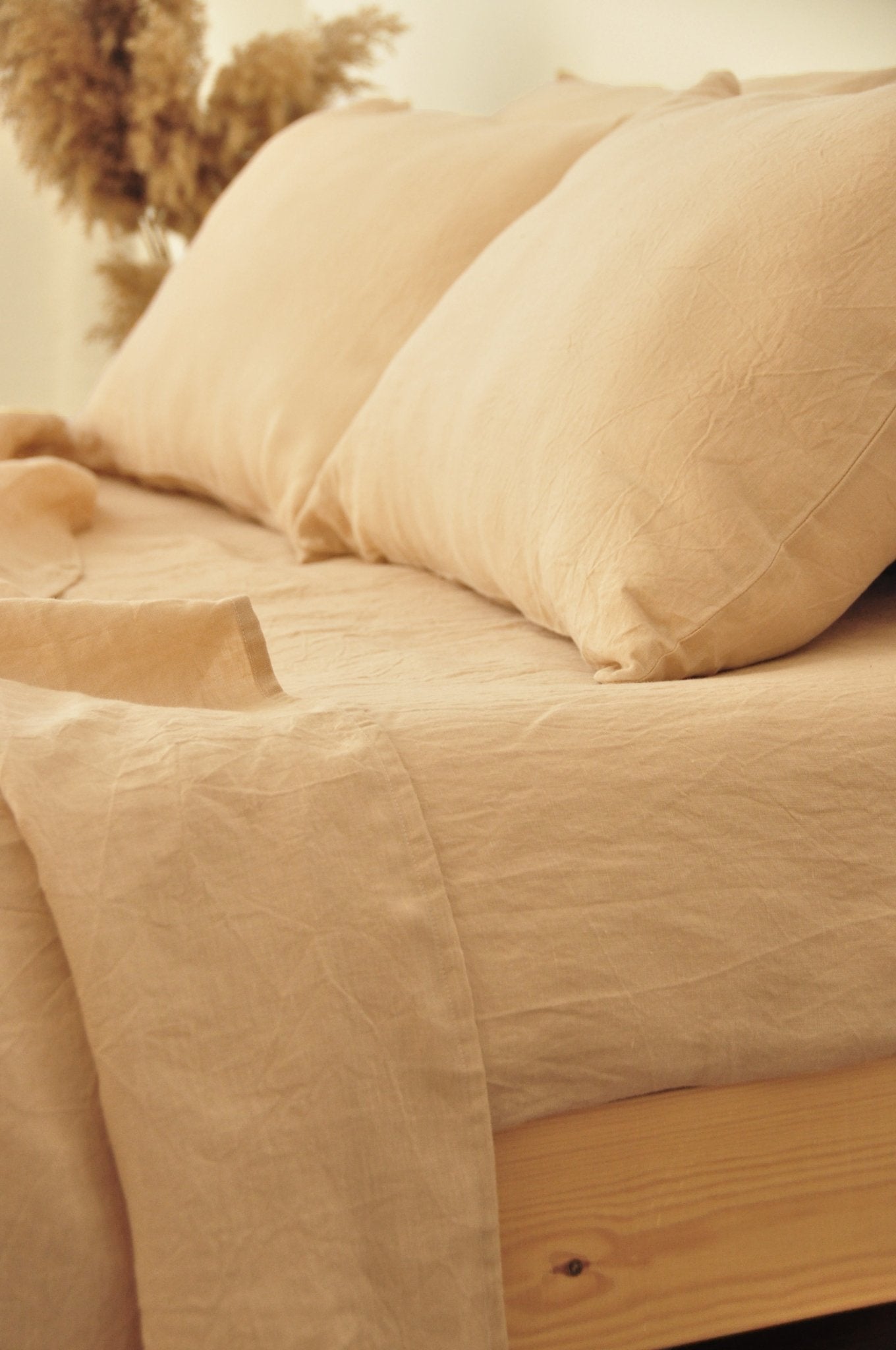 Caramel fitted sheet - True Things