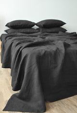 Charcoal fitted sheet - True Things