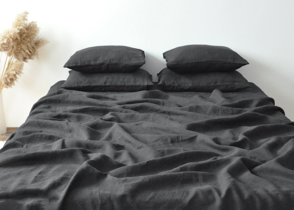 Charcoal fitted sheet - True Things
