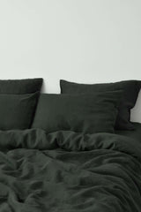 Charcoal green pillowcase - True Things