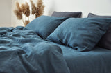 Charcoal teal pillowcase - True Things