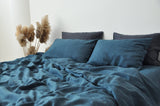 Charcoal teal pillowcase - True Things