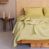 Chartreuse yellow sheet set - True Things