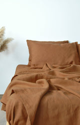 Cinnamon fitted sheet - True Things
