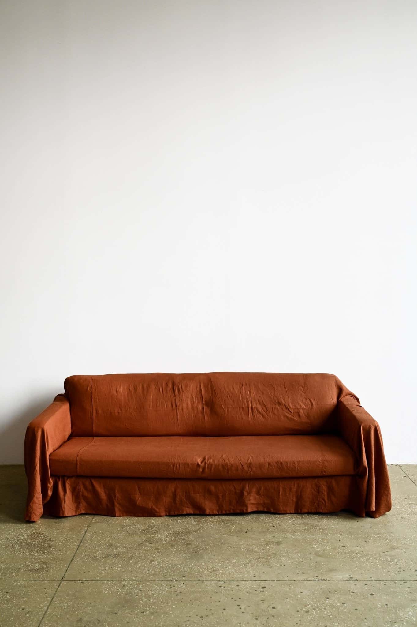 Cinnamon sofa slipcover - True Things
