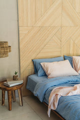 Cornflower blue pillowcase - True Things