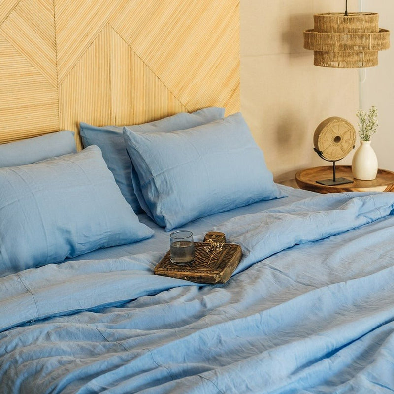 Cornflower blue pillowcase - True Things