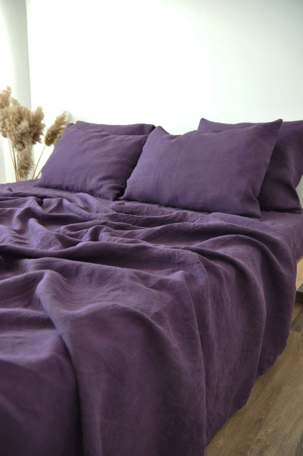 Deep purple flat sheet