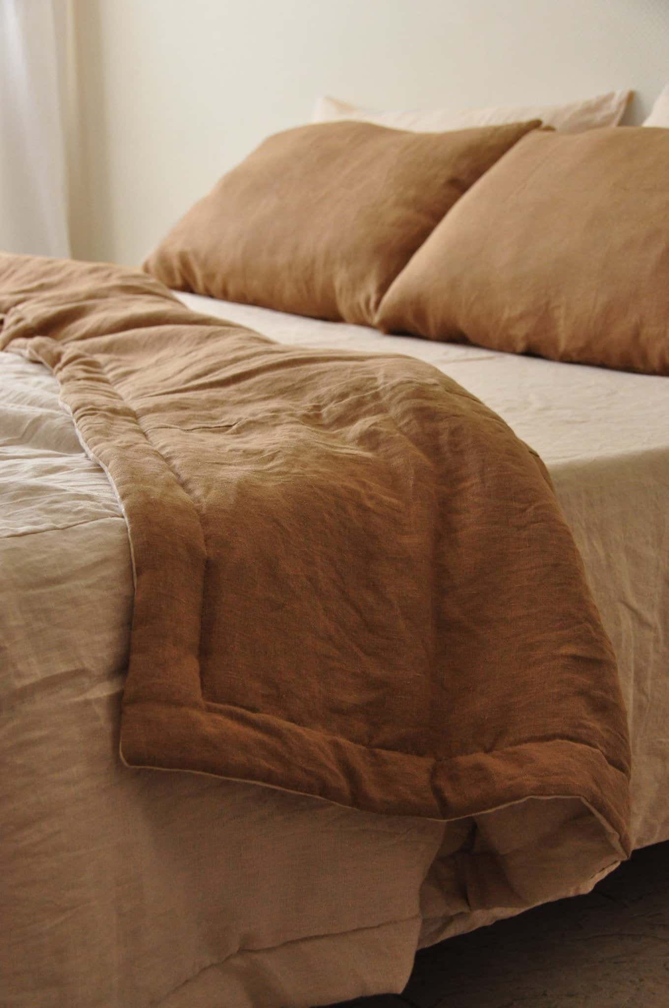 Couette double face