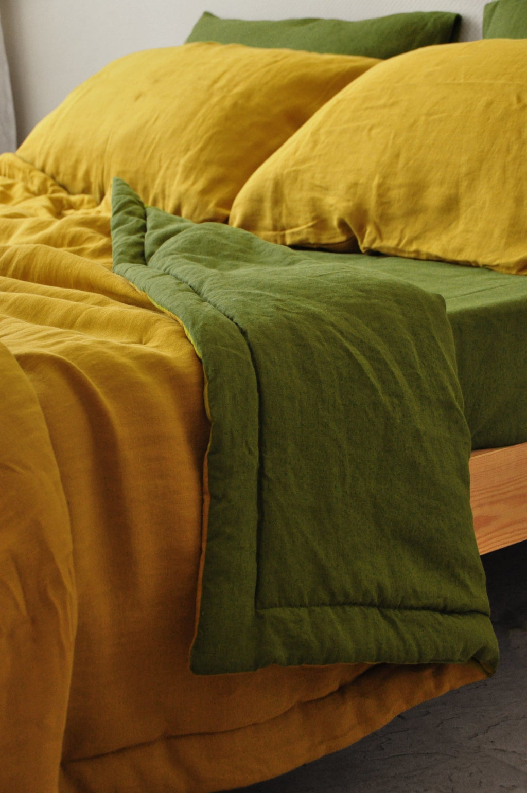Couette double face