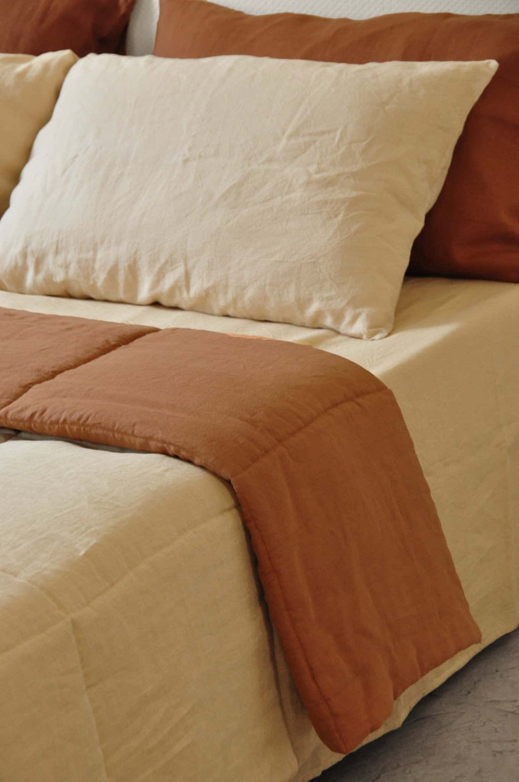 Couette double face
