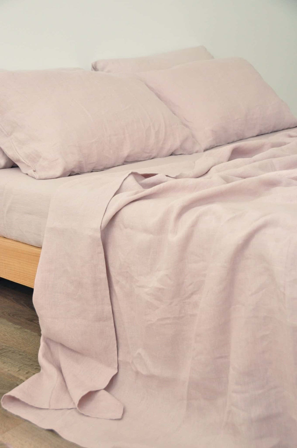 Drap plat rose poudré