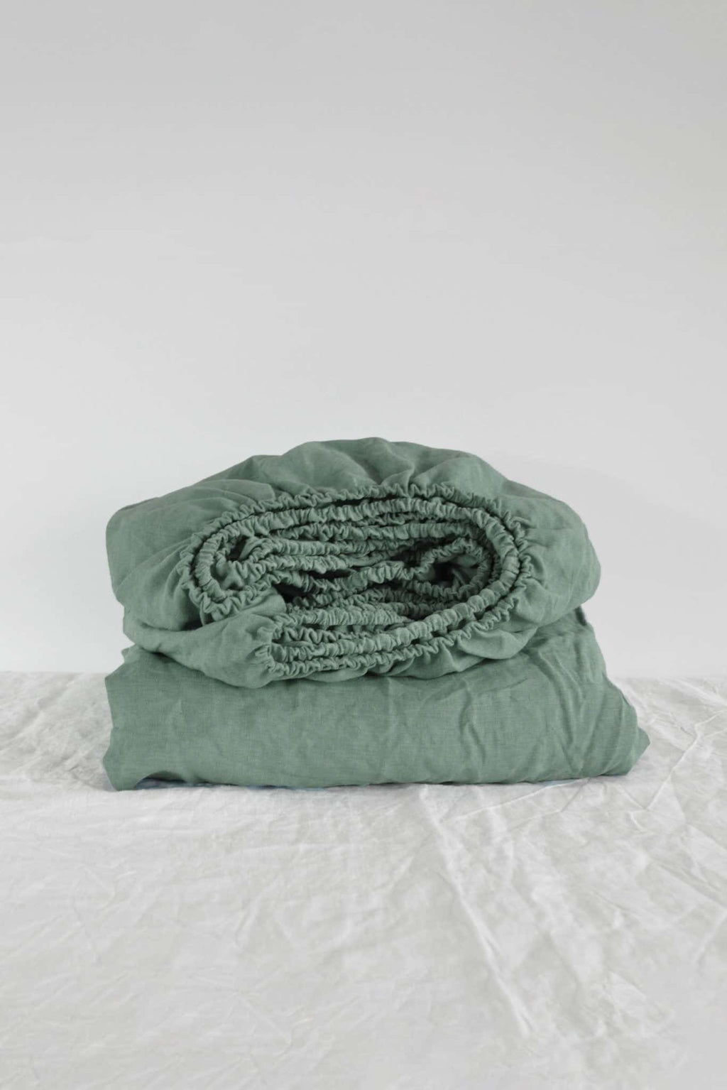 Drap-housse gris sauge