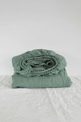 Drap-housse gris sauge