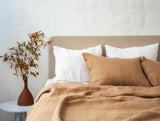 Clay Oxford sham pillow cover