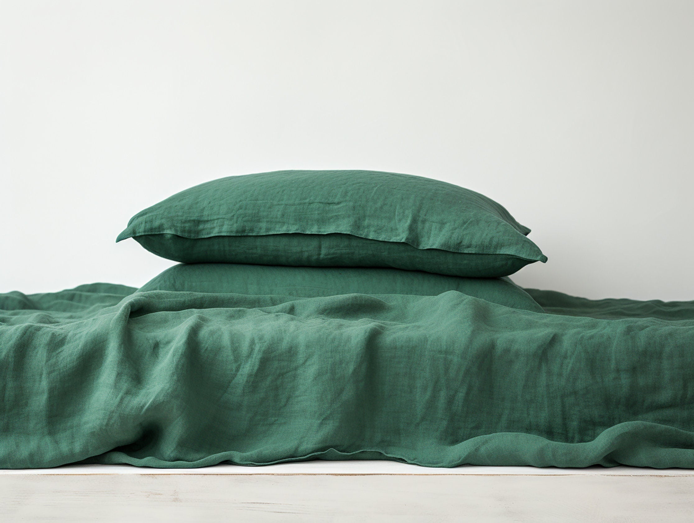 Housse de coussin Oxford vert forêt