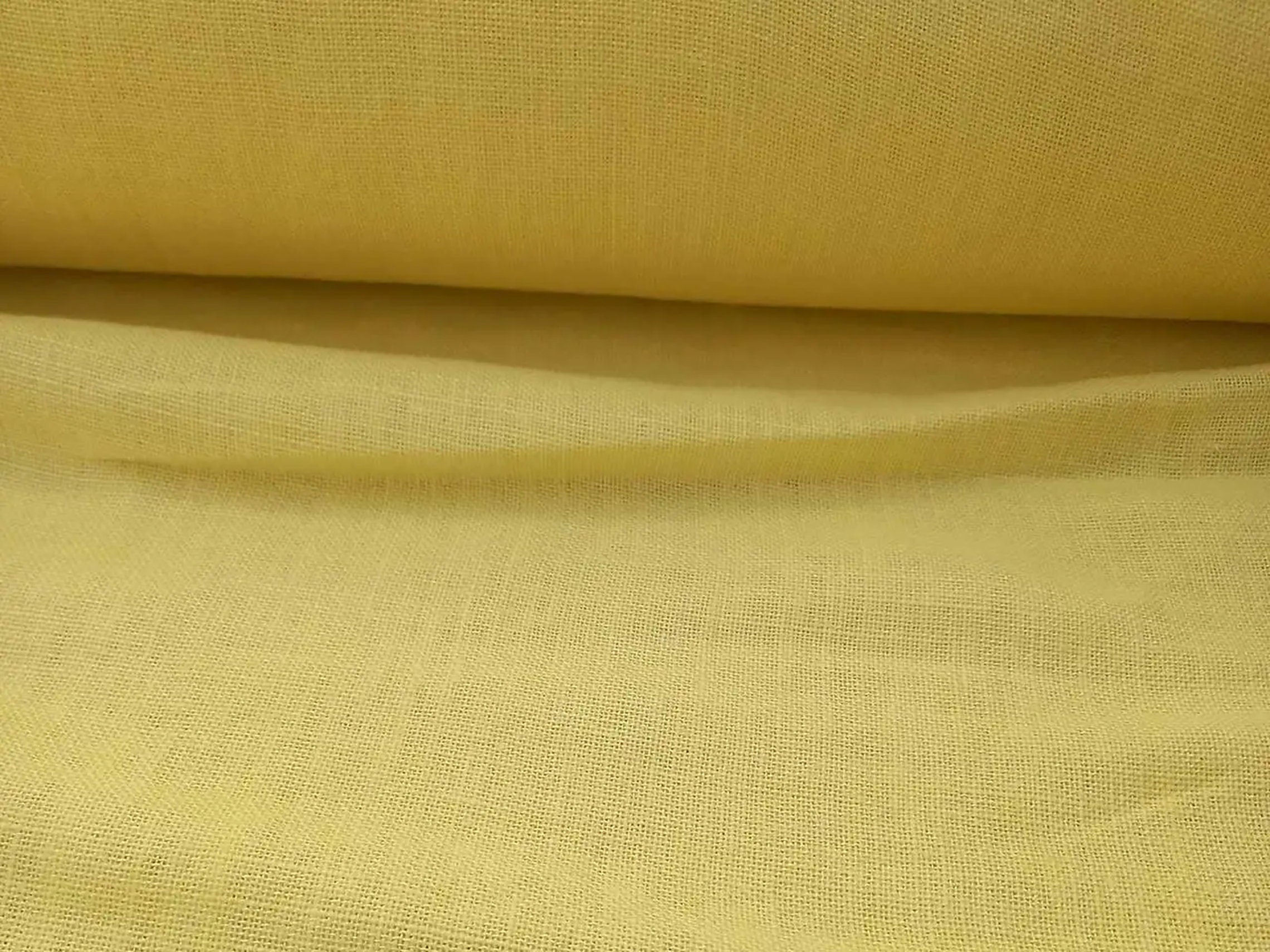 Lemon yellow heavy weight flat sheet