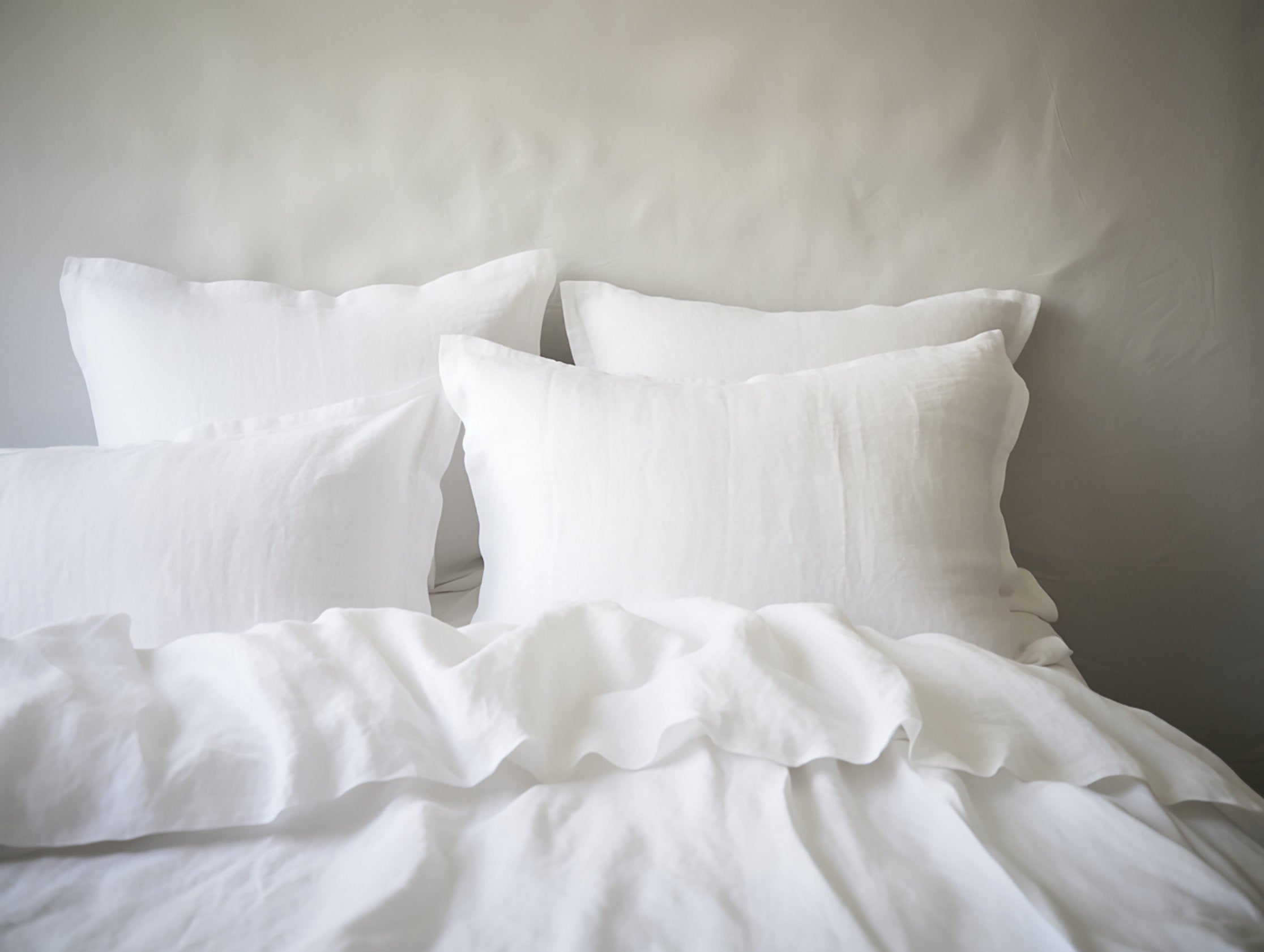 Housse de coussin Oxford blanche
