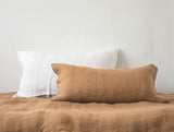 Clay Oxford sham pillow cover