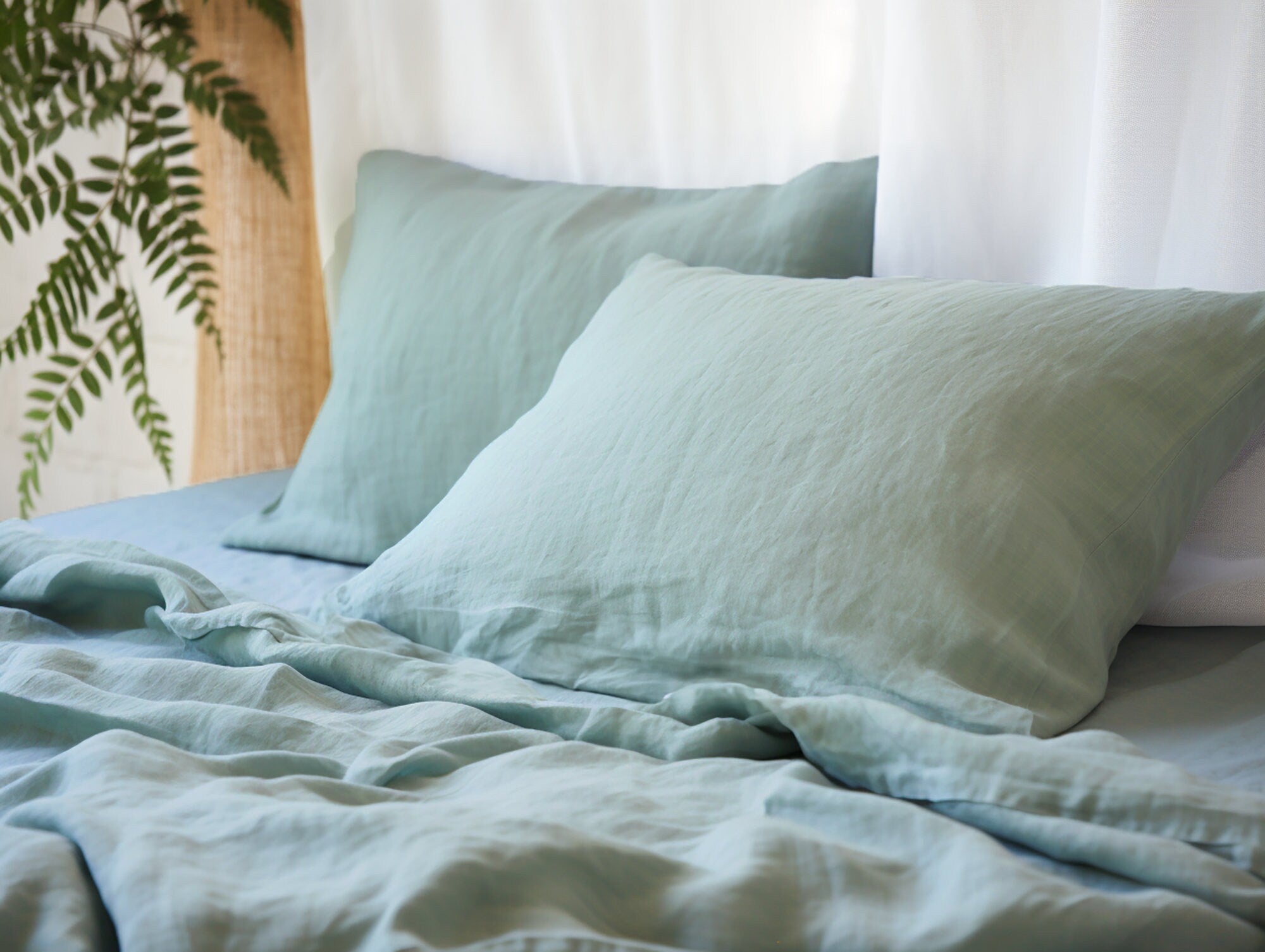 Drap plat en verre de mer