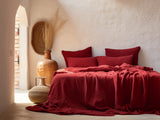 Maroon flat sheet