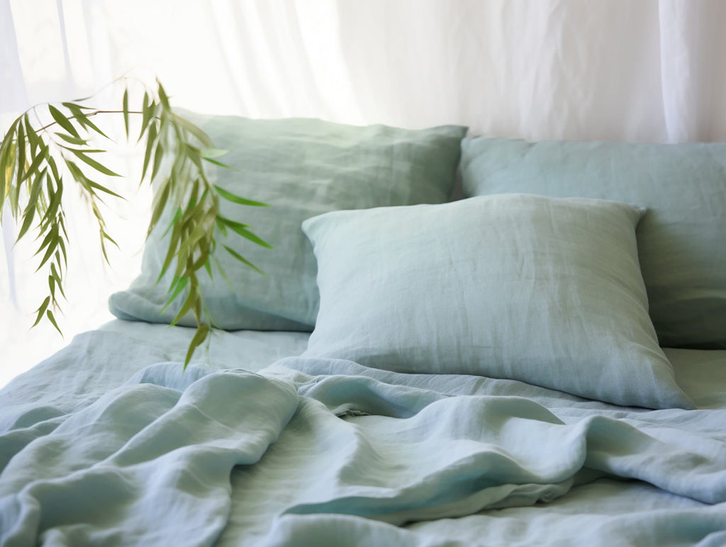 Drap plat en verre de mer