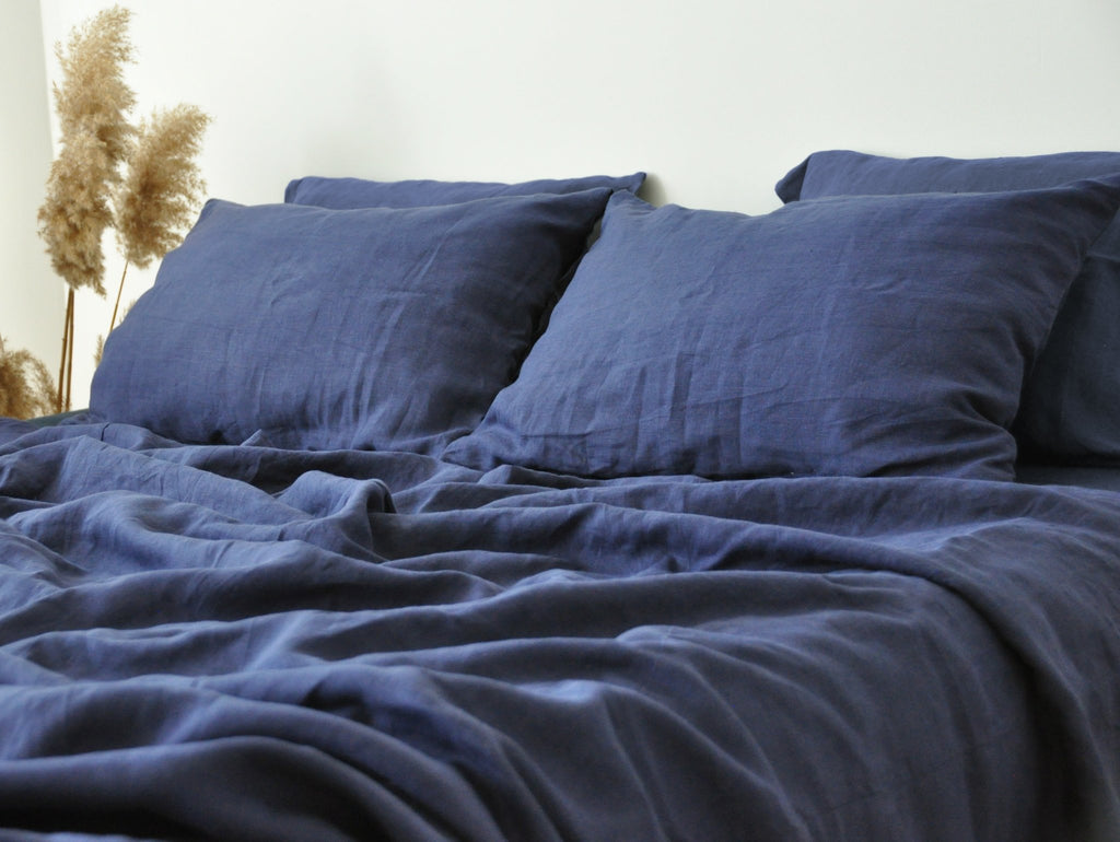 Drap-housse indigo