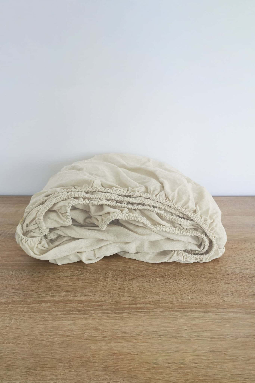 Drap-housse ivoire