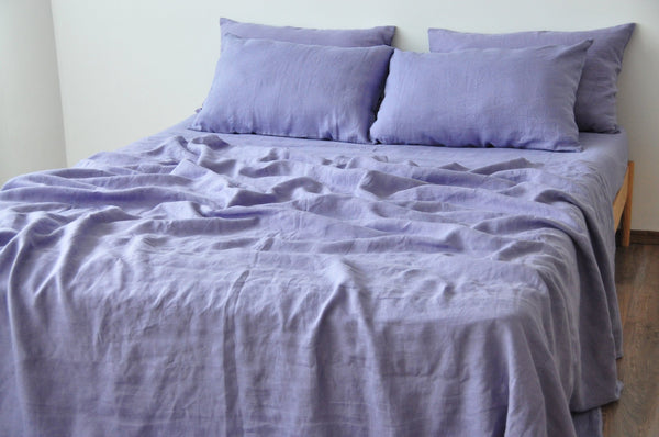 Lavender fitted sheet