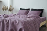 Mauve duvet cover