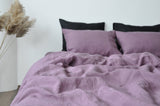 Mauve duvet cover
