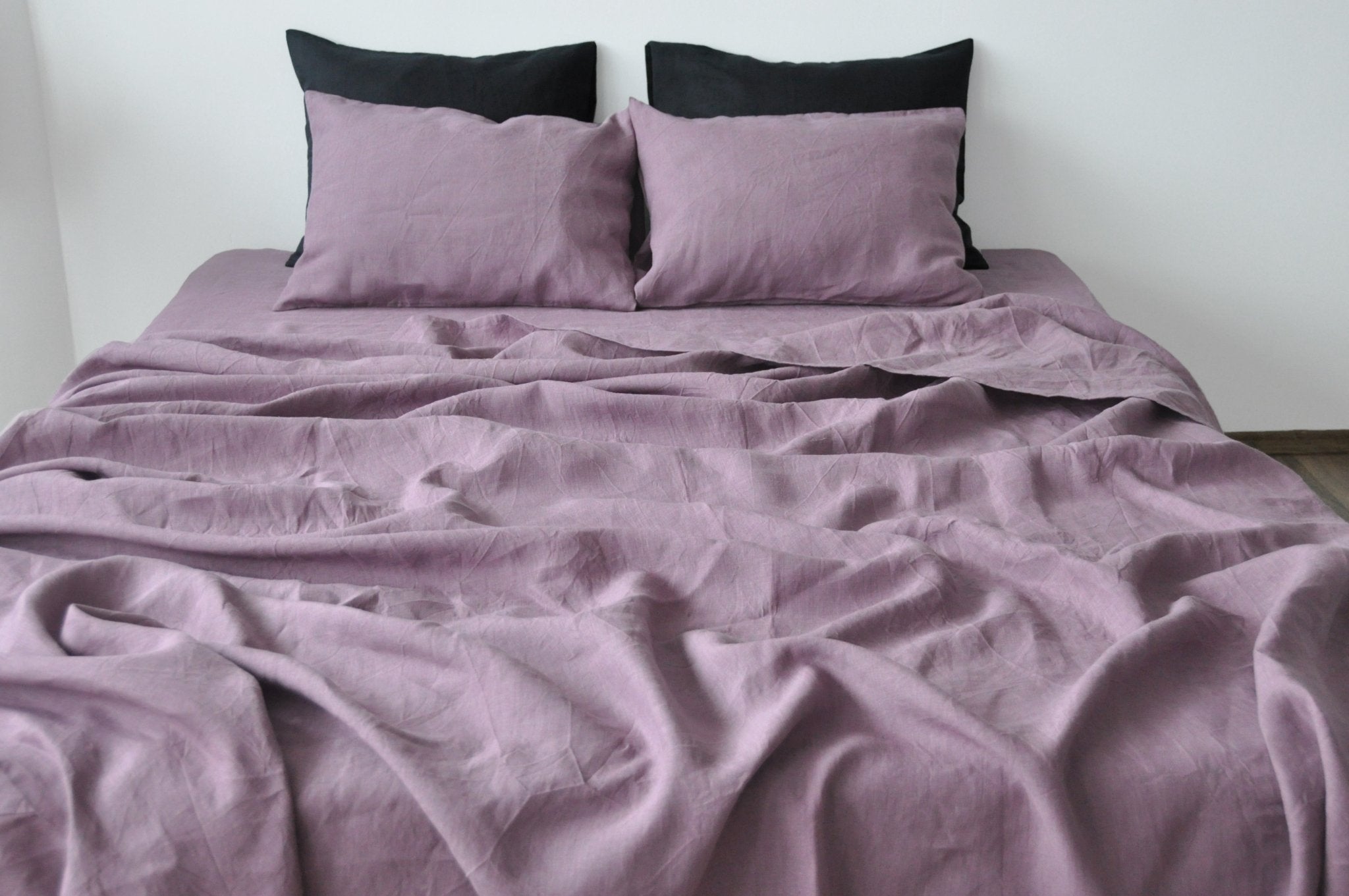 Drap-housse mauve