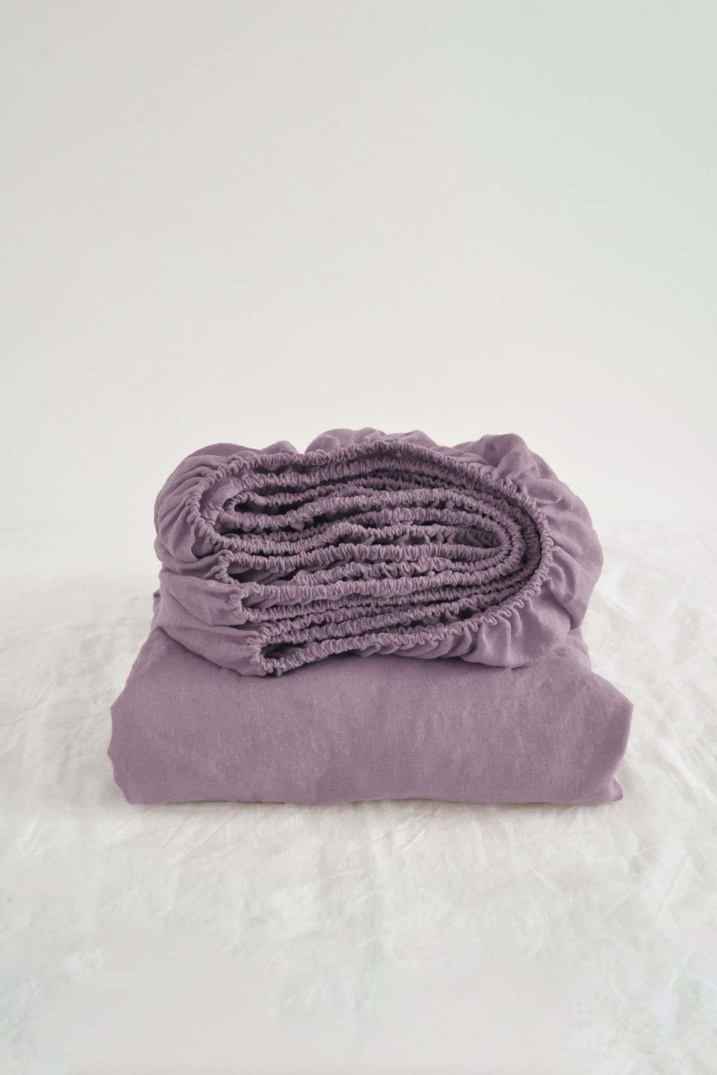 Drap-housse mauve