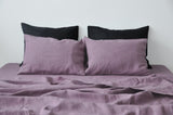 Mauve flat sheet