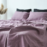 Parure de draps mauve