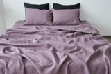 Parure de draps mauve