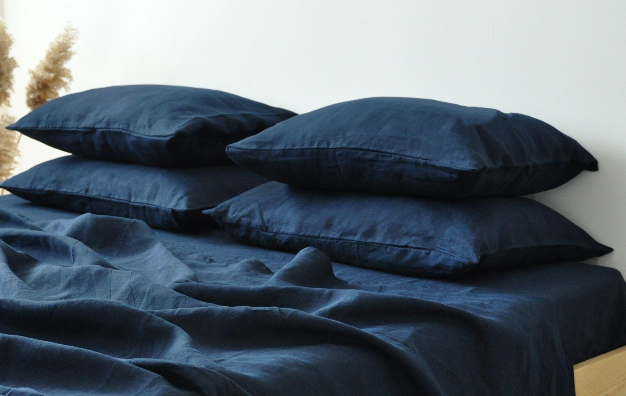 Navy flat sheet - True Things