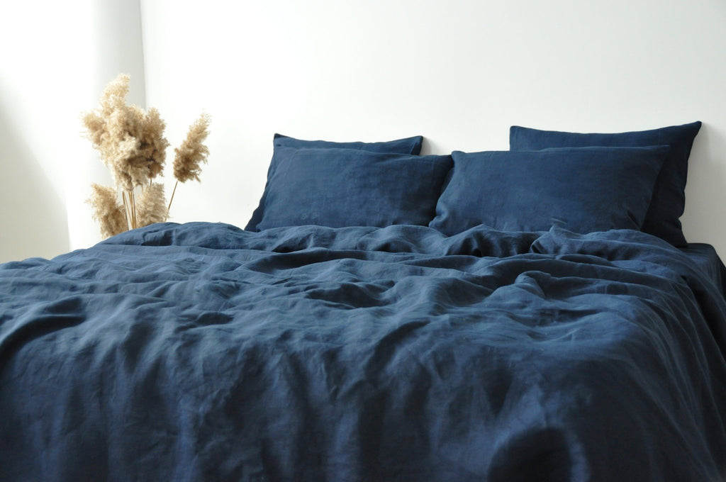 Navy pillowcase