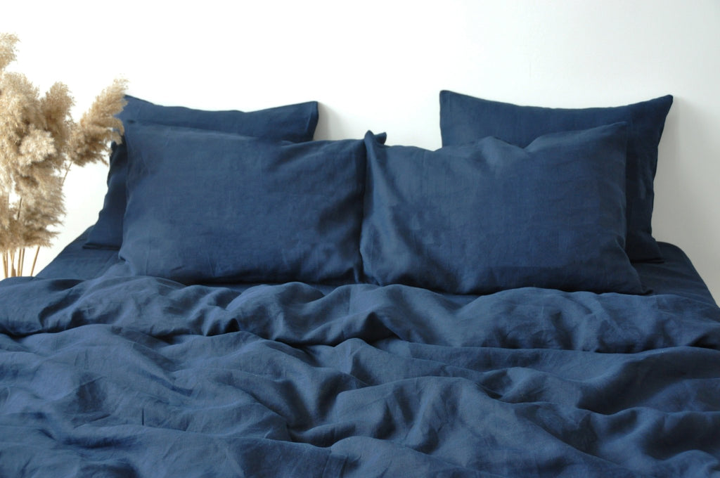 Navy pillowcase