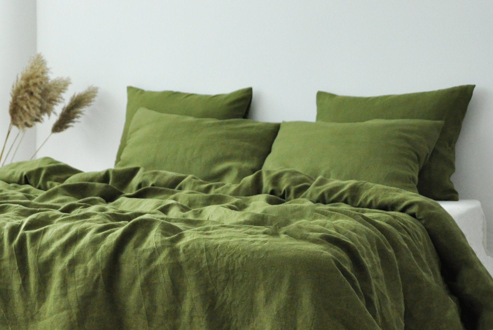 Olive fitted sheet - True Things