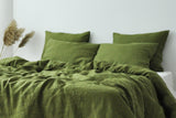 Olive fitted sheet - True Things