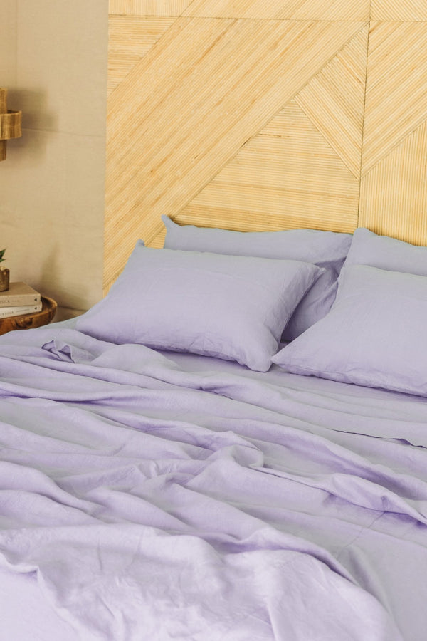 Pastel lavender flat sheet - True Things