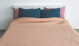 Peach waffle coverlet - True Things