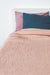 Peach waffle coverlet - True Things