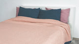 Peach waffle coverlet - True Things
