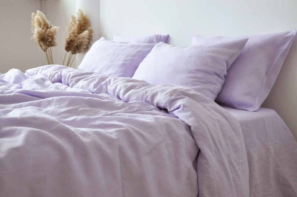 Lilac duvet cover