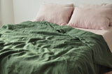 Pine green comforter - True Things